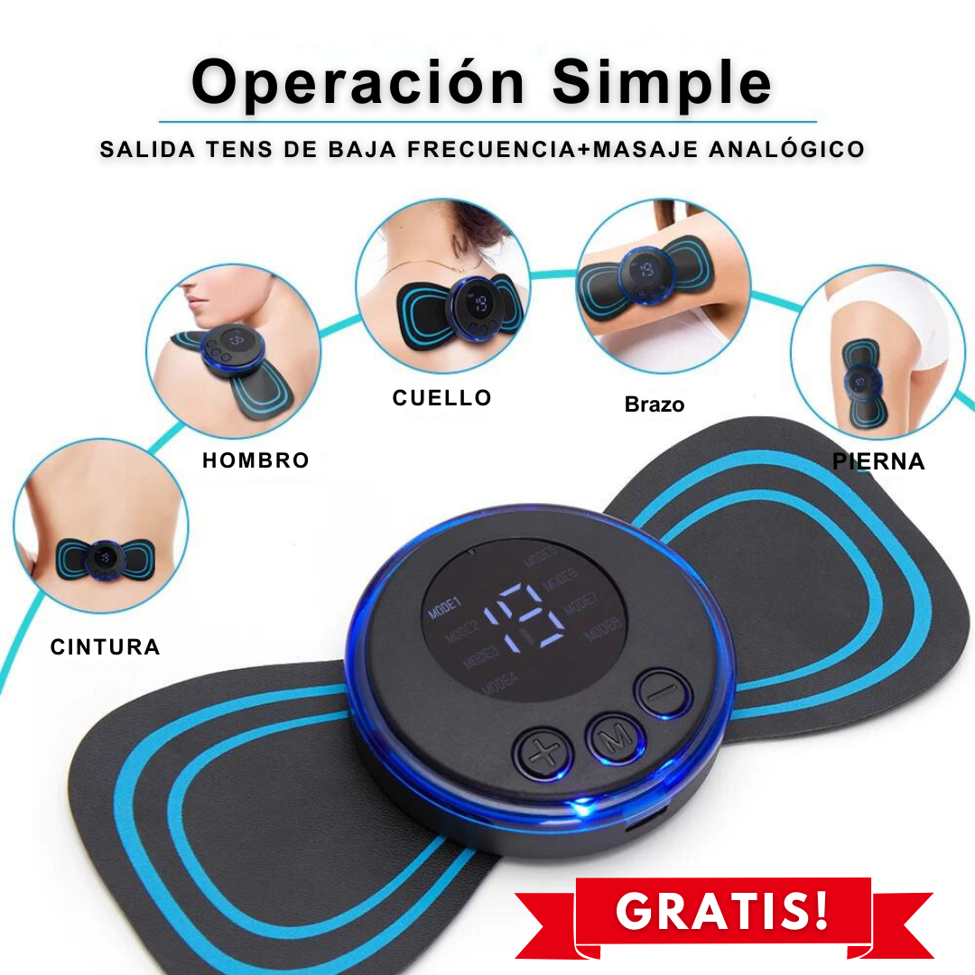 50% Off - Masajeador De Pies + Estimulador Muscular Gratis!