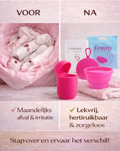 Feminy menstruatieschijf