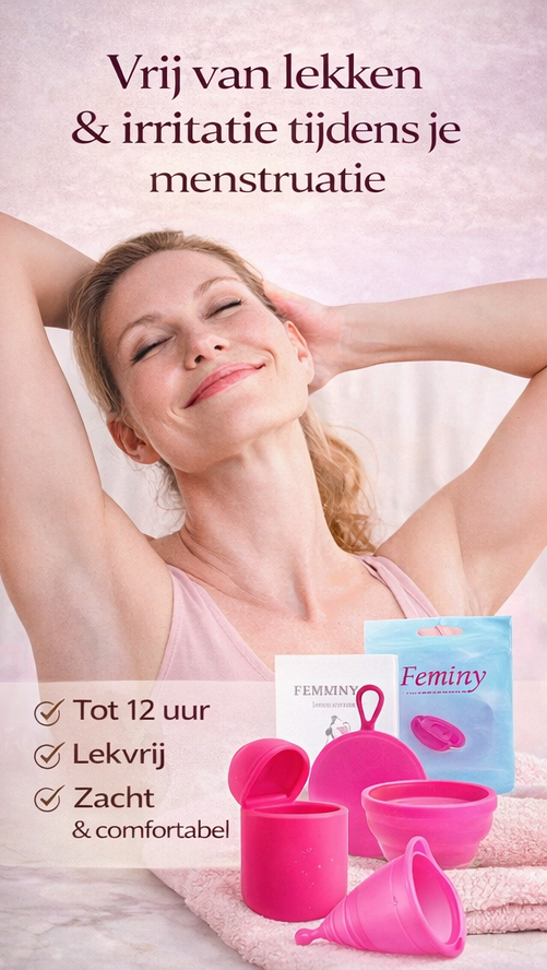 Feminy menstruatieschijf