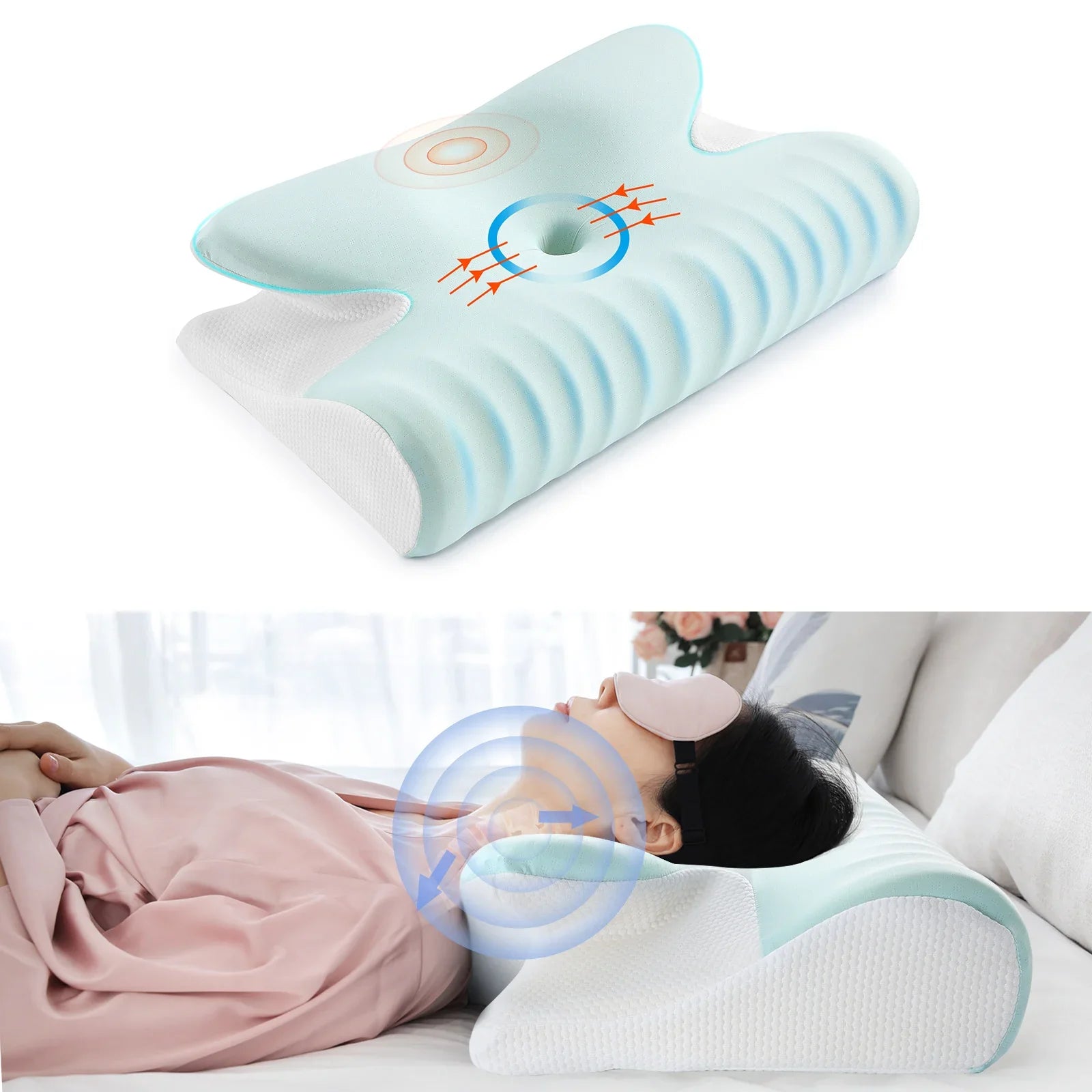 ALMOHADA CERVICAL ORTOPÉDICA